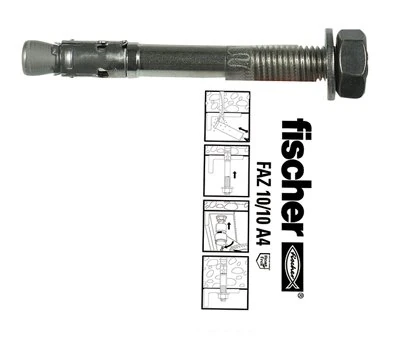 Fischer FAZ II Anchor Bolts Concrete Anchors 12/50 E 62911