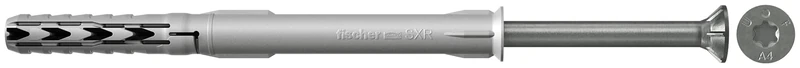 fischer Frame Fixing Sxr 10 x 80 T A4, Pack of 50, 46272