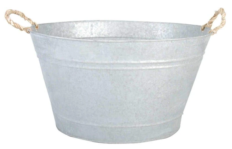 Fallen Fruits Old Zinc Tub - Image 1