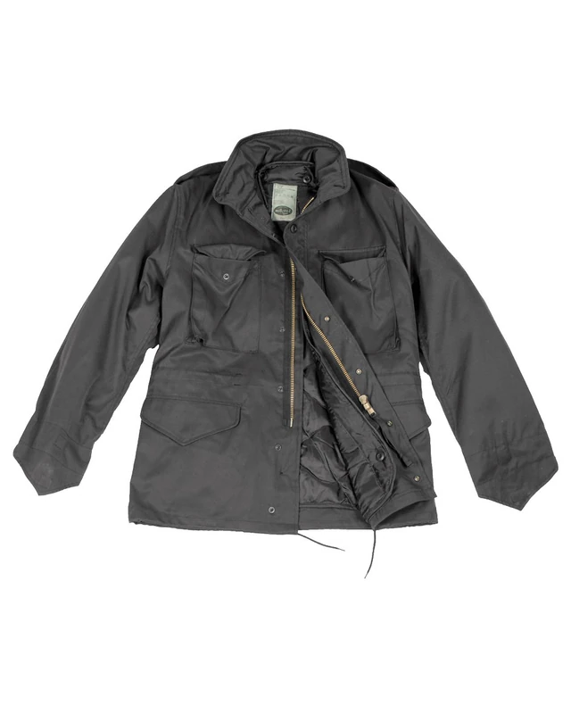 Mil-Tec Men's Us Style M65 Jacket, Black, M UK - Image 1