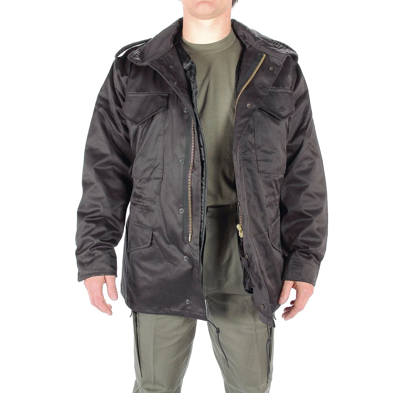 Mil-Tec Us Style M65 Jacket Black 906
