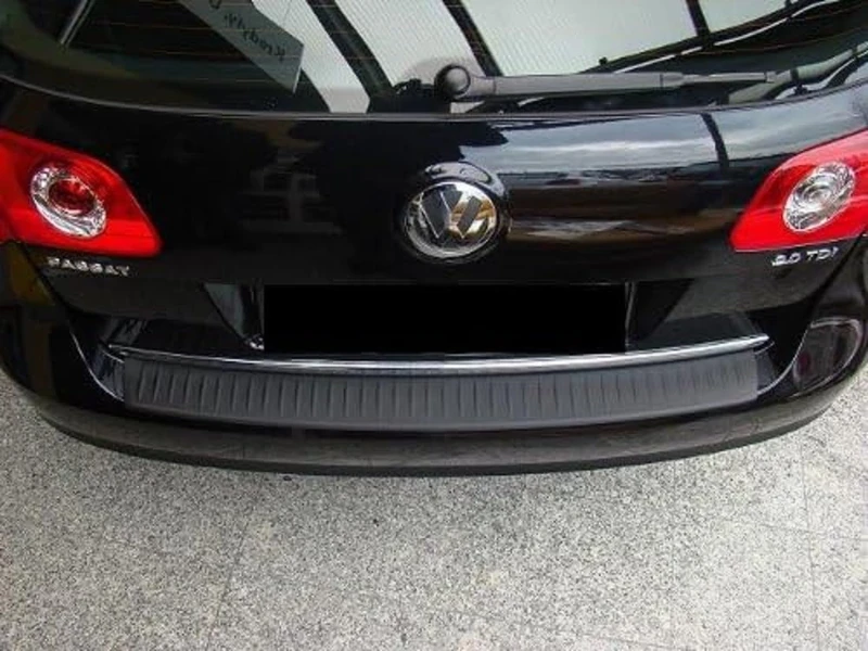 PARTIAL REAR BUMPER PROTECTOR made from plastic for Citroen, C-Crosser, 2007-