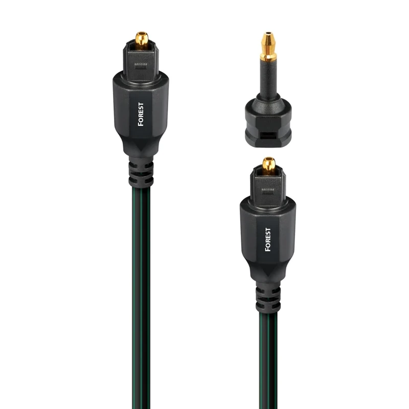 AudioQuest Forest OptiLink 5m Black Fibre-Optic Cable