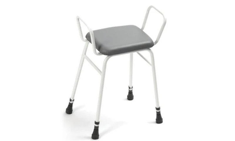 Days Height Adjustable Shower Perching Stool with Arms