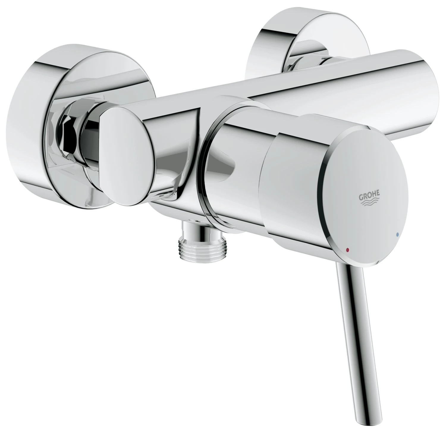 Grohe 32210001 Concetto Shower Mixer Chrome for Wall Mounting