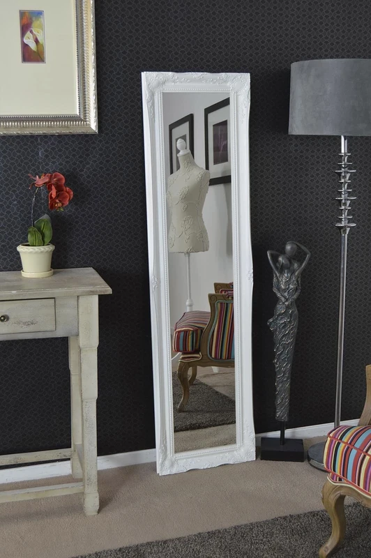 Mirror Small Bevelled All Glass Modern Venetian, 168x46