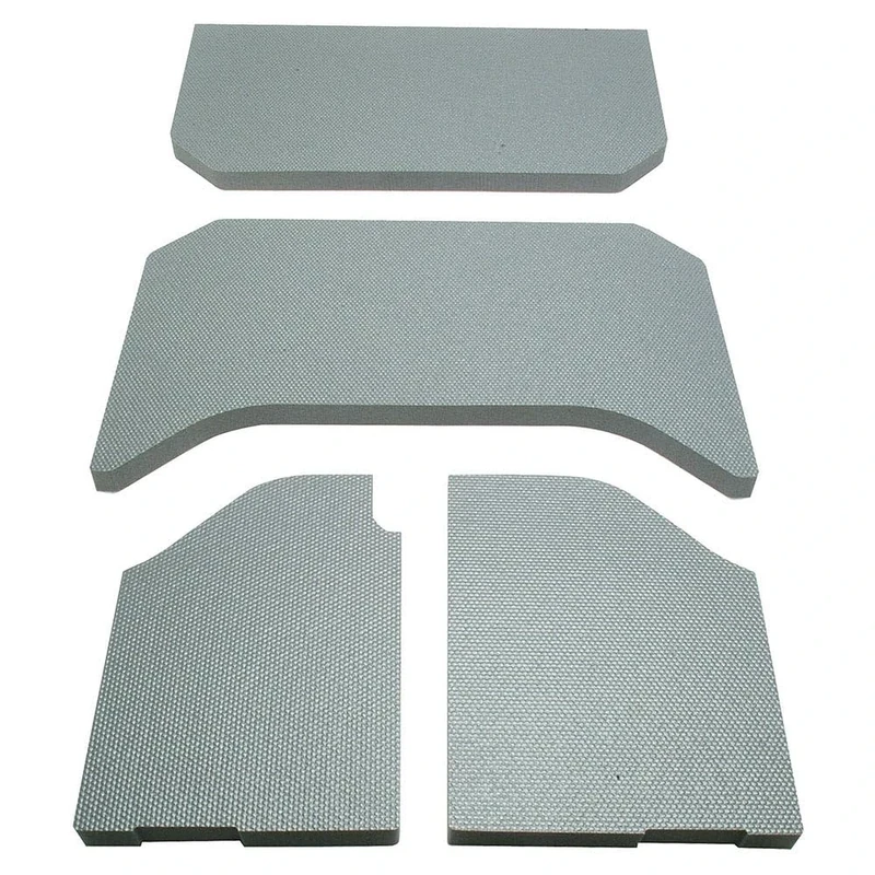 Design Engineering 050133 Boom Mat Grey Sound Deadening Headliner Compatible with 4-Door Jeep Wrangler (2007-2010)
