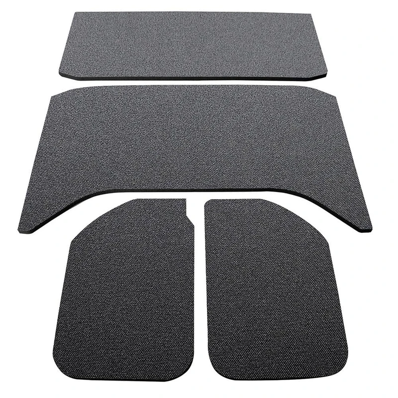 Design Engineering 050137 Boom Mat Black Sound Deadening Headliner Compatible with 4-Door Jeep Wrangler JK (2011-2018) - Image 1