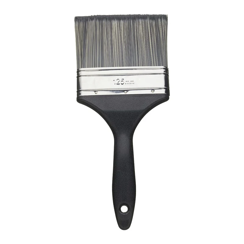 Fit For The Job 5 inch Wall Brush for Fast Painting and a Smooth Finish Painting with Emulsion Paints on Walls and Ceilings, 5" 125mm Paint Brush For Walls