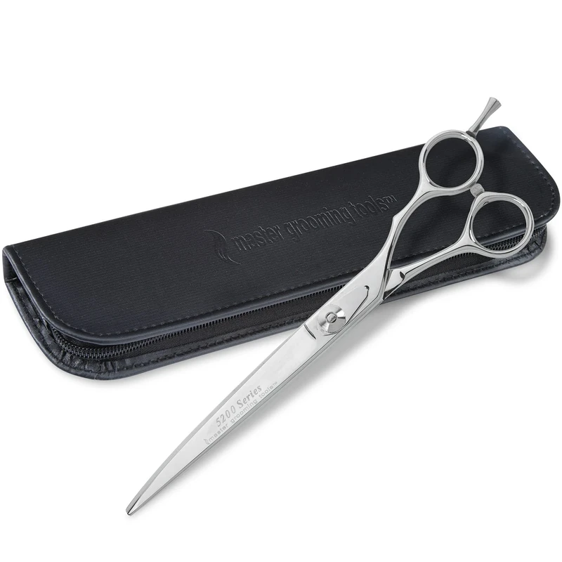 Master Grooming Tools 5200 Series Shears — High-Performance Shears for Grooming Dogs - Curved 8½"