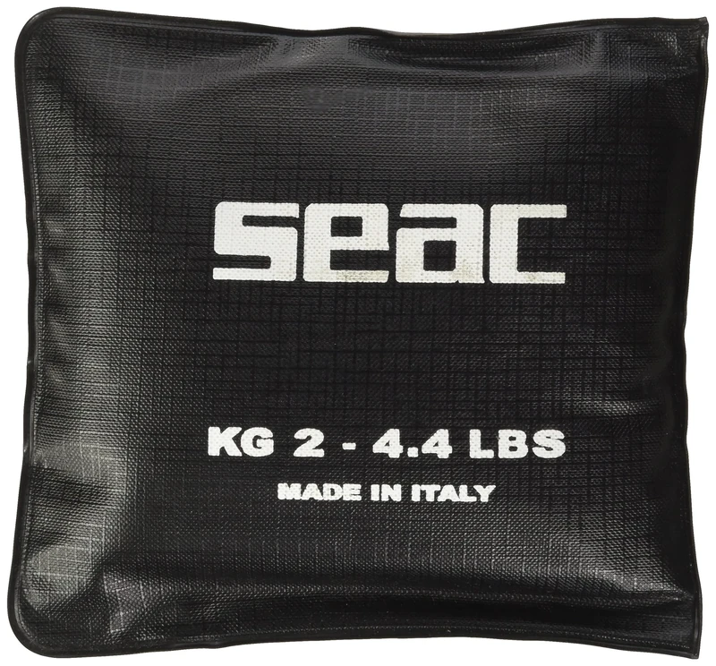 SEAC 2 kg Soft Weights, Black