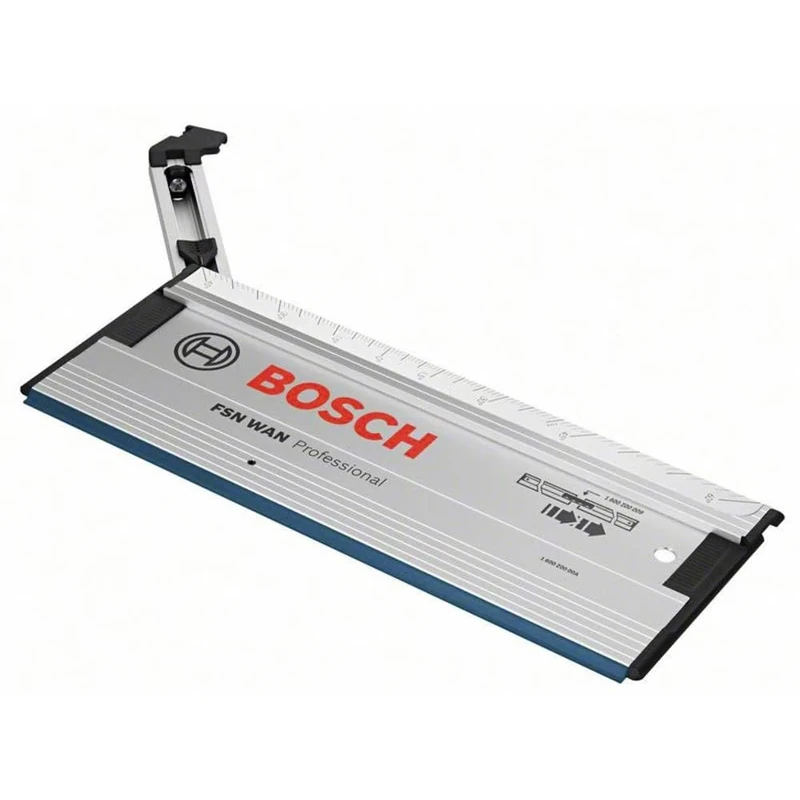 Bosch Professional FSN WAN angle guide for guide rail (compatible with all Bosch GKS Professional circular saws, GKS G-models, GKT plunge saws, selected GST jigsaws + GOF routers with adapter)
