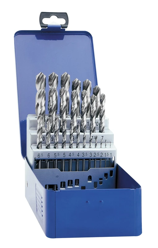 EXACT 32004 EX32004 EVENTUS 25 PCE Ground Twist Drill SET-1-13MM (A214215), Grey