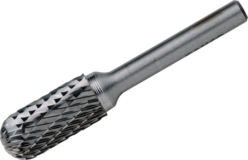 Bahco C1625M06 Rotary Burr with Cylindrical Round Nose Medium, 0 V, Silver, 16/65 mm