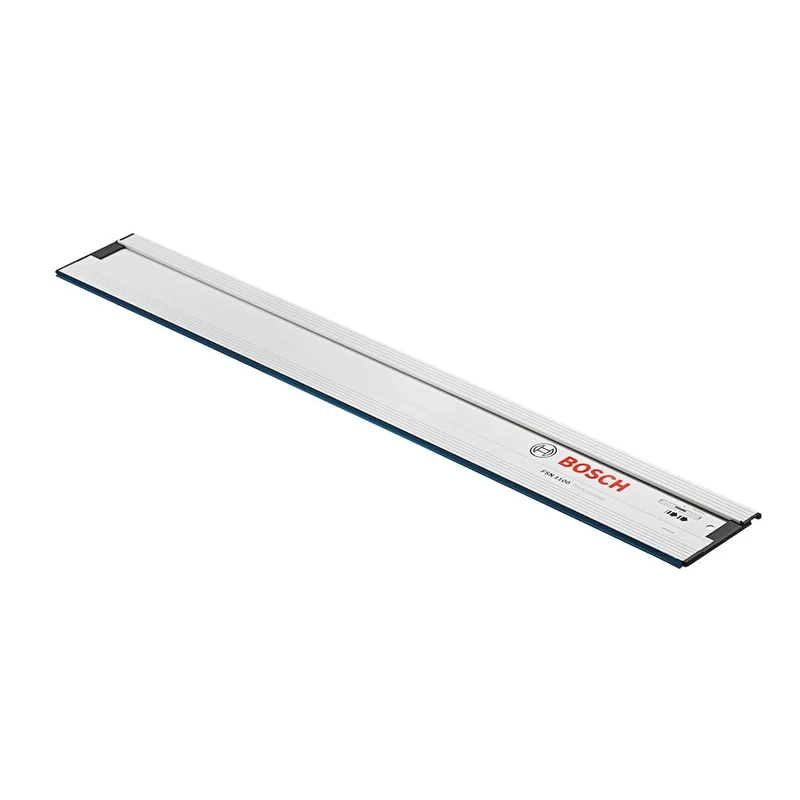Bosch Professional FSN 1100 guide rail (1.10 m long, compatible with Bosch Professional GKS G-model circular saws, GKT plunge saws, selected GST jigsaws + GOF routers with adapter)