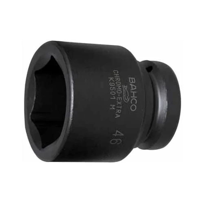 Bahco K9501M-36 6 Edge Hexagon Socket, Black, 36 mm