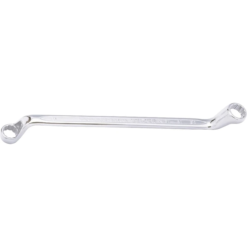 Bahco 2M-27-32 Double End Deep Offset Ring Wrench, Silver, 27 x 32 mm - Image 1