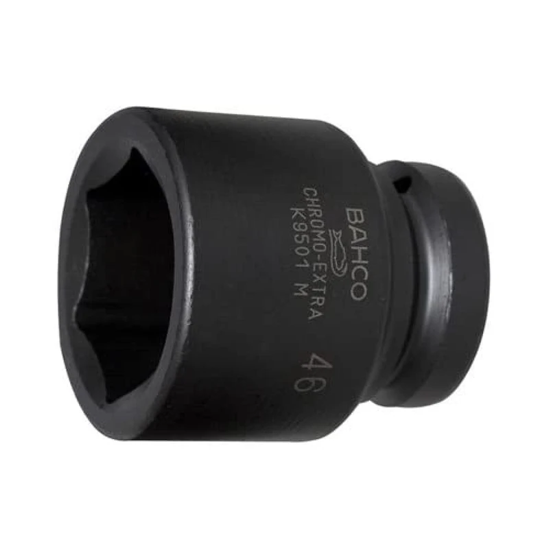 Bahco K9501M-30 6 Edge Hexagon Socket, Black, 30 mm