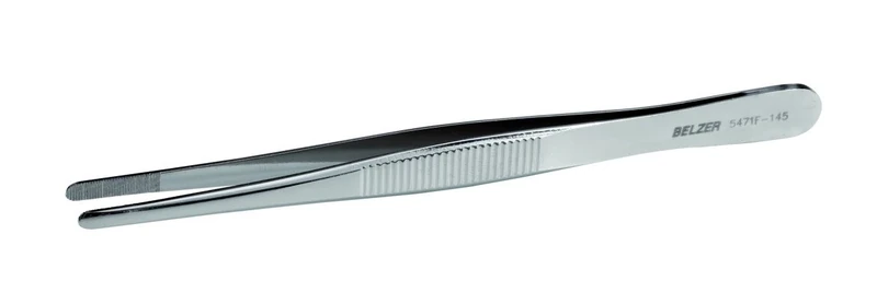 Bahco 5471 F-300 Hardened Steel General Purpose Tweezers, Silver, 300 mm