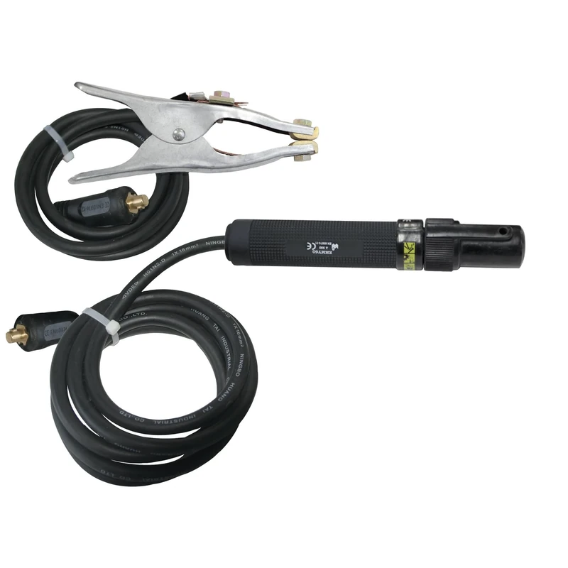 GYS MMA/Arc & TIG Welding Accessory Kit Earth Clamp/Electrode Holder/Welding Machine Shoulder Strap