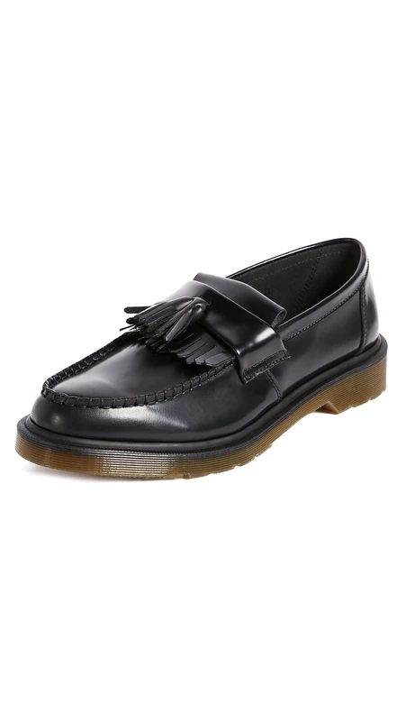 Dr. Martens Adrian Tassel Slip-on Loafer - Black Nero 7 UK