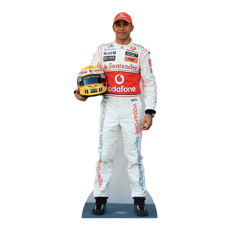 Star Cutouts Cut Out of Lewis Hamilton