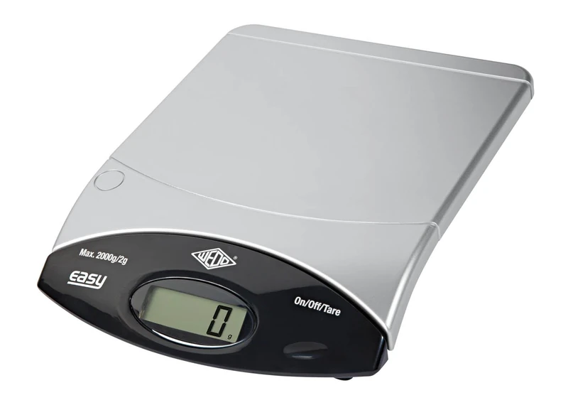 Wedo 482200 Easy Scales 2000g/1g Light Grey/Black Silver/Black