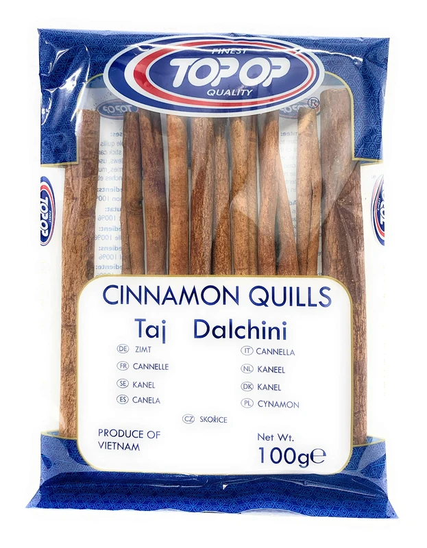 Top op Cinnamon Quills / Sticks / Zimt / Cannelle / Canela / Dalchini Sticks 100g