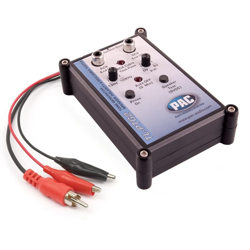 PAC TL-PTG2 Tone Generator and Speaker Polarity Tester with RCA Cable Tester - Image 1