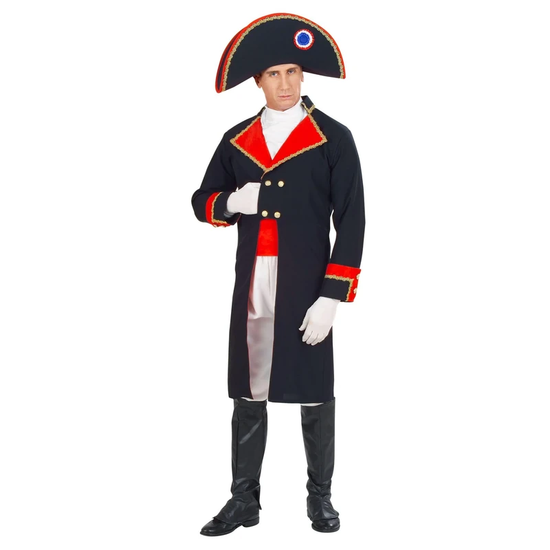 Mens Napoleon Heavy Costume Medium UK 40/42" for Military Army War Fancy Dress