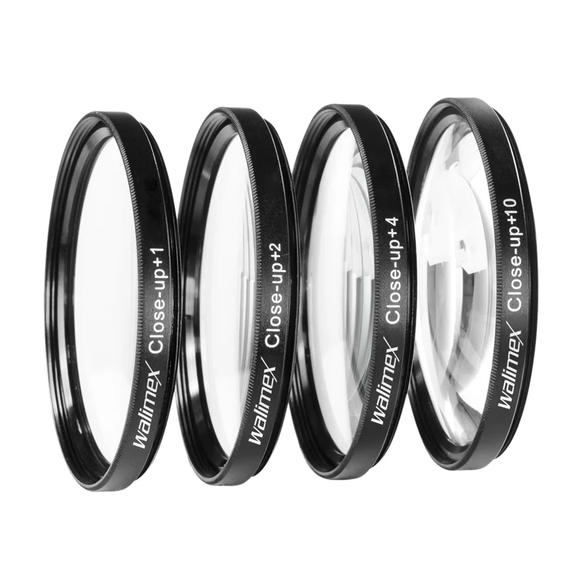 Walimex 58mm Macro Close-up Lens Set (Pack of 4)