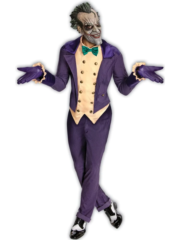 Rubies Official DC Joker Costume - Batman Arkham City Adult