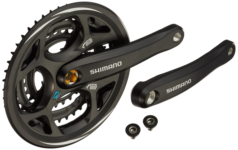 Shimano M311 Square Taper 48/38/28T 170mm 9 Speed Bike Triple Chainset