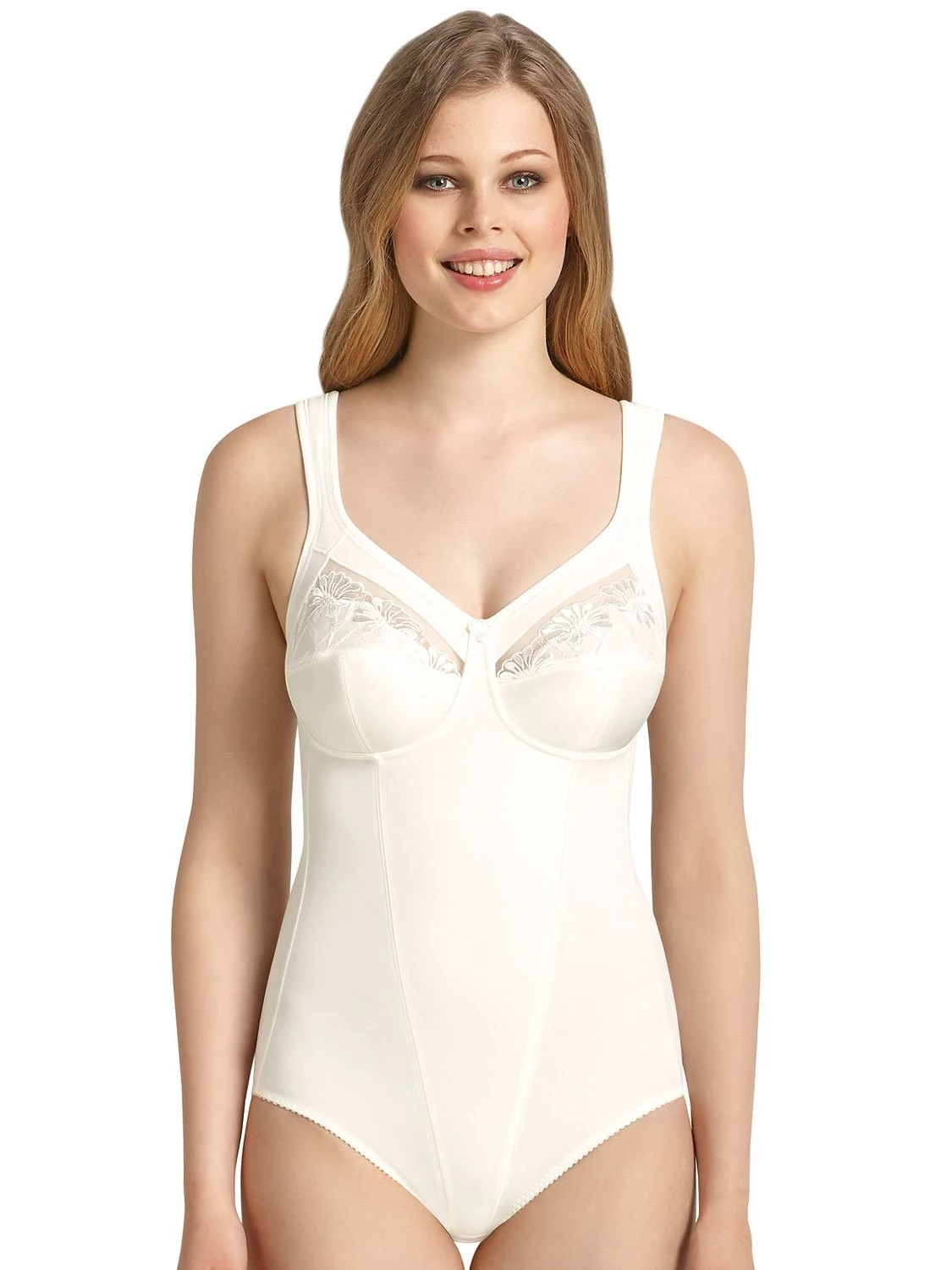 Anita Women's 3448 Support Corselet Shaping Bodysuit, Crystal, Size 24 (Manufacturer Size:46B)