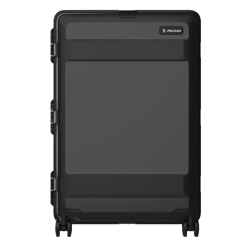Pelican 30" Check-In Luggage, Black, 4-Wheel Spinner, TSA Locking Latches, Waterproof, Hard Shell - Image 1