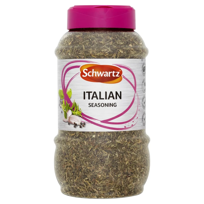 Schwartz Italian Herbs, Italian Seasoning Blend with Basil, Oregano, Rosemary and Thyme, Dried Herbs and Spices for Italian Cooking, Mixed Herbs Great for Fresh Pasta and Pizza Sauce, 0.19 kg