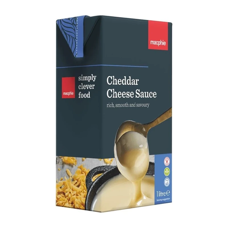 Macphie Cheddar Cheese Sauce 1 Litre (Set of 12)