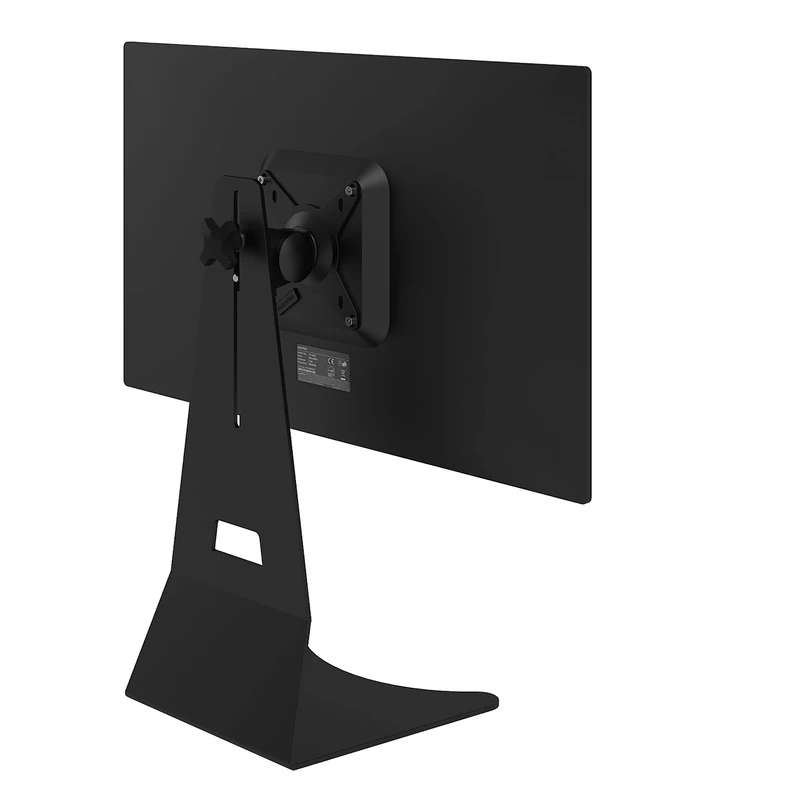 Dataflex Addit VESA 75x75/100x100 Mount Monitor Stand 503 - Desktop/Freestanding, Made from Steel with Height Adjustment/Tilt/Rotate