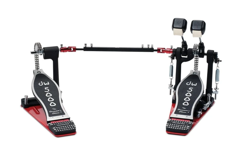 Drum Workshop 5000 Series Accelerator Double Bass Drum Pedal w/Bag