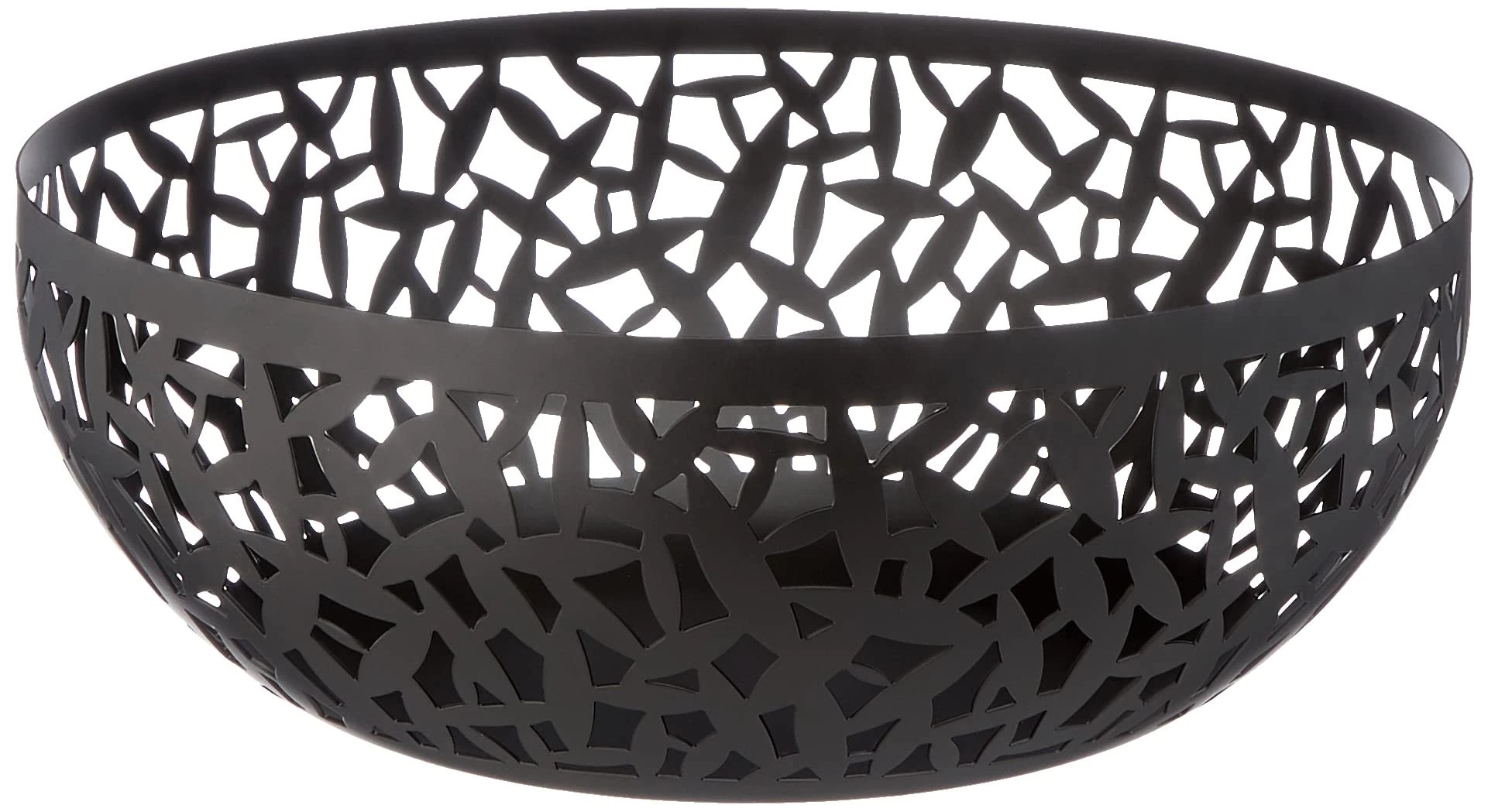 Alessi MSA04/29 B 29 cm Cactus Fruit Bowl, Black