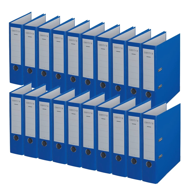 Leitz Chromos 230132 Folder with Slots A4 Wide Plastic Blue