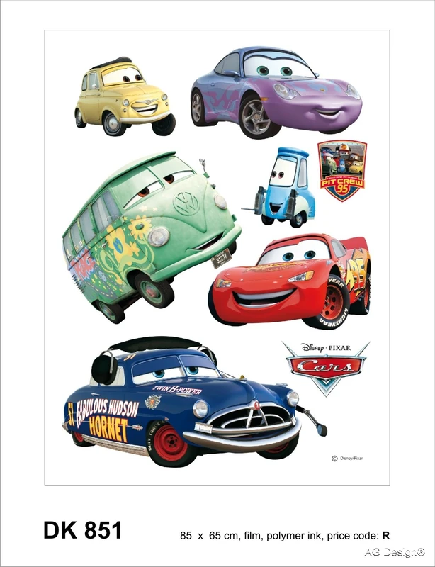 Disney AG Design DK 851 Autkleber Cars Wall Stickers