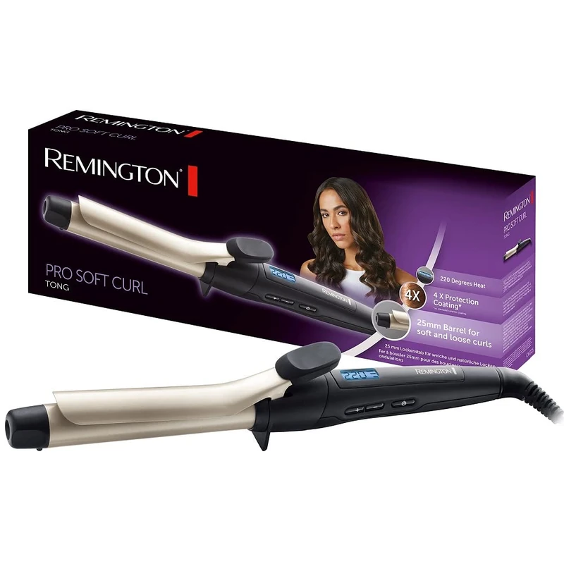 Remington Curling Iron From Pro Soft Curl CI 6325