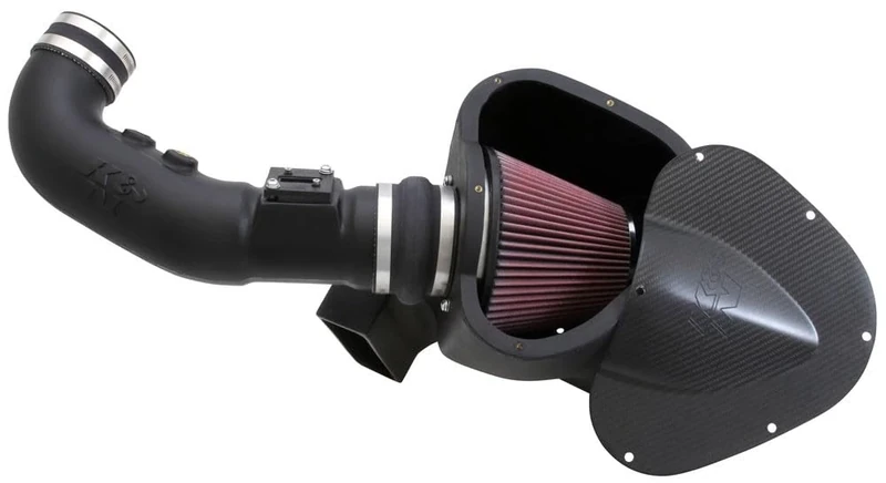 K&N Cold Air Intake Kit: High Performance, Increase Horsepower: Compatible with 2011-2014 FORD (Mustang GT)63-2578
