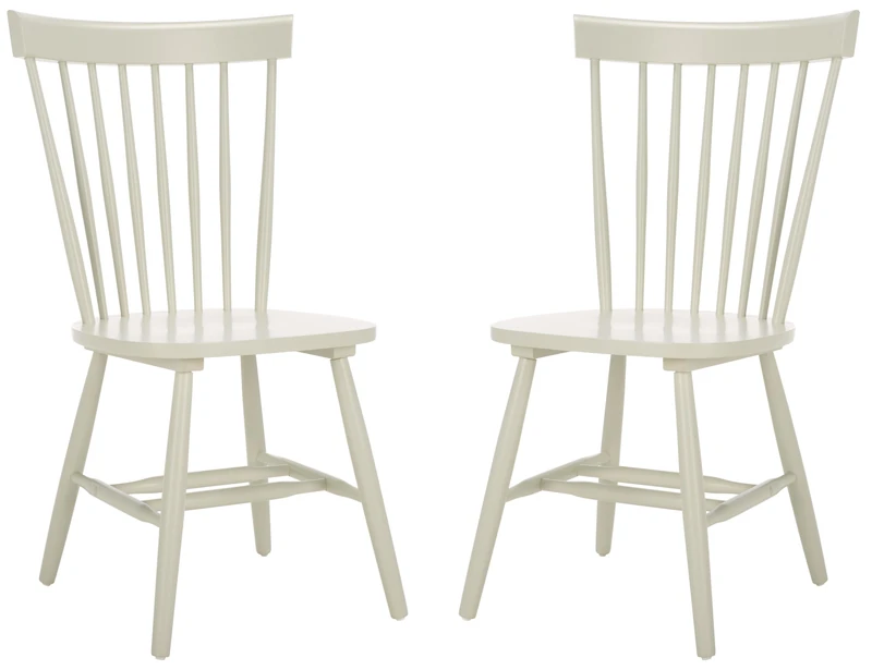 Safavieh Set of 2 Wooden Dining Chairs