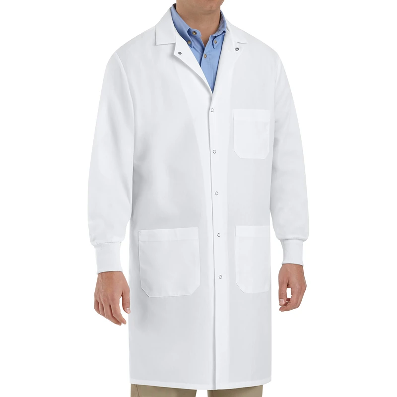 Red Kap Unisex's Kp70 Medical Lab Coat, White, L