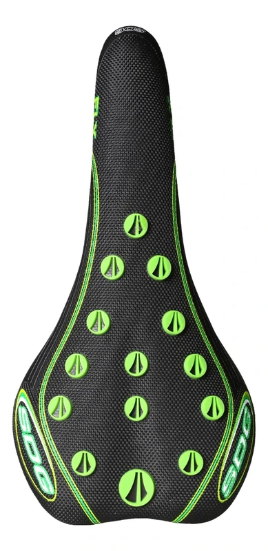 SDG 00115 I-Fly Storm I-Beam Saddle All Weather Knobs - Black/Green