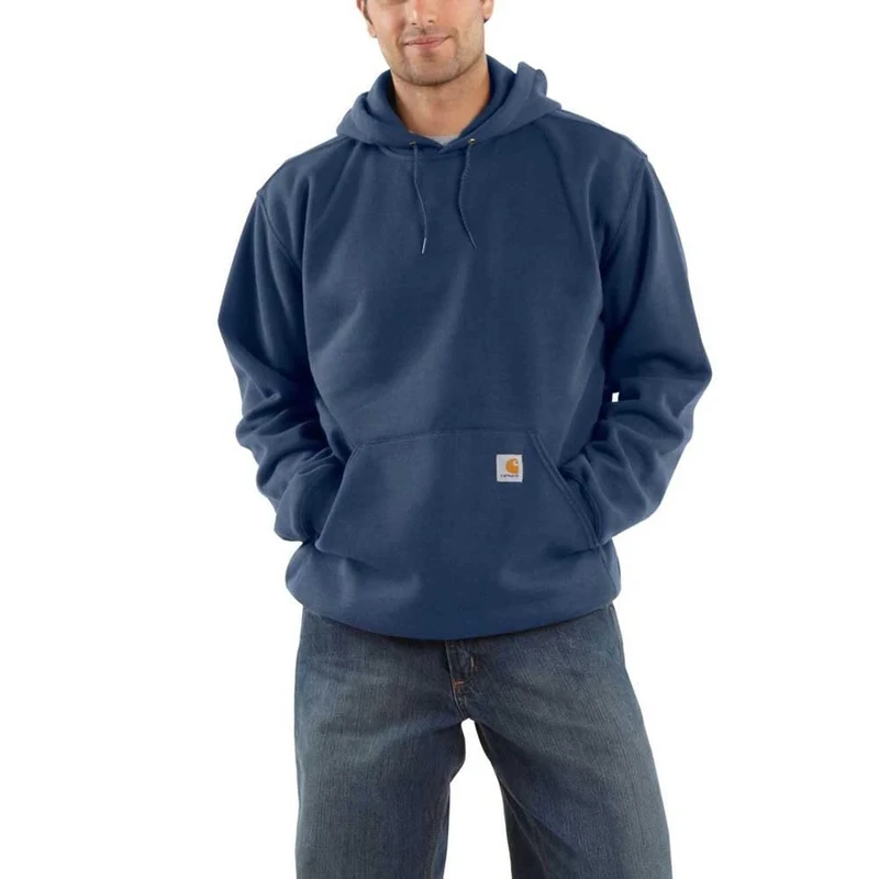 Carhartt K121 Hooded Sweatshirt Hoodie, Farbe:Marineblau, Größe:M