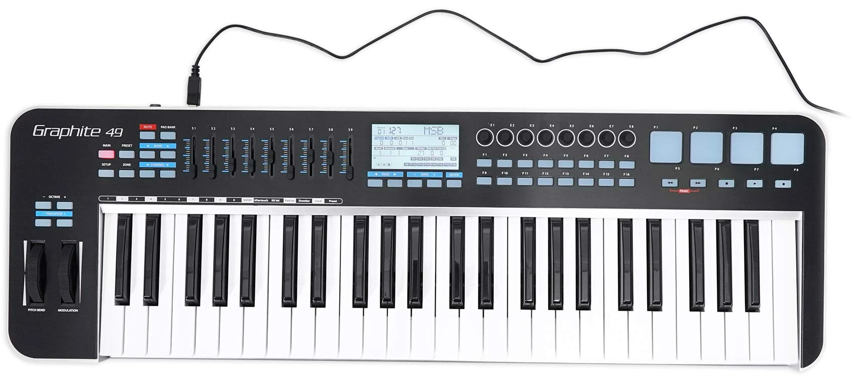 Samson Graphite 49 USB MIDI Keyboard Controller