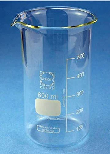 SIMAX 600ml Tall Spout Beakers